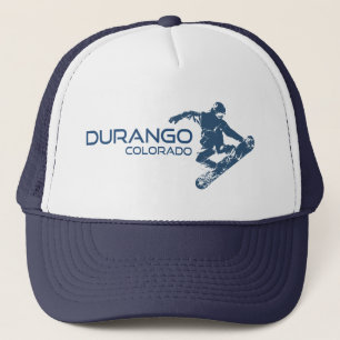 Durango Colorado Snowboarder Truckerkappe