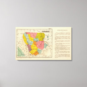 Durango, Mexiko Leinwanddruck