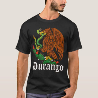 Durango Mexiko mit mexikanischem Adler Durango T-Shirt