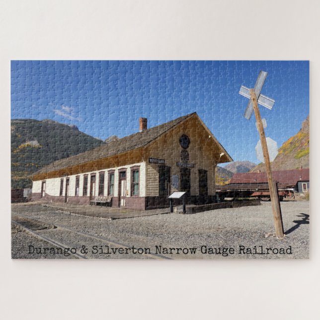 Durango & Silverton Narrow Gage Bahnhof Puzzle (Horizontal)
