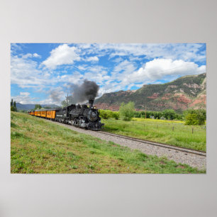 Durango & Silverton Narrow Gauge Railroad Zug Poster