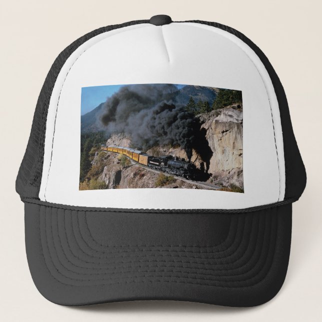Durango und Silverton Eisenbahn, Nr. 481, BärCree Truckerkappe (Vorderseite)