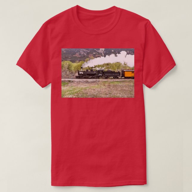 Durango und Silverton Railway T-Shirt (Design vorne)