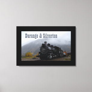 Durango und Silverton Zug Leinwanddruck