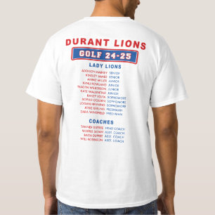 Durant Lady Lion Staat / Golf 24-25 T-Shirt