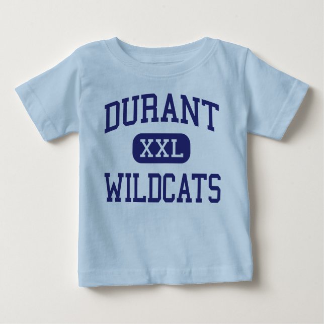 Durant - Wildkatzen - Highschool - Durant Iowa Baby T-shirt (Vorderseite)