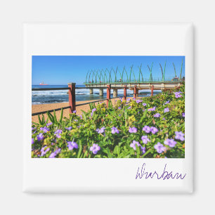 Durban Pier Ozean Südafrika Magnet