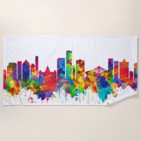 Durban South Africa Skyline