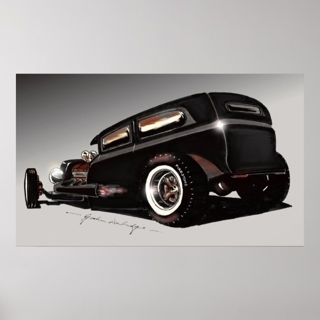 Durbie Rat Rod Poster (Vorne)