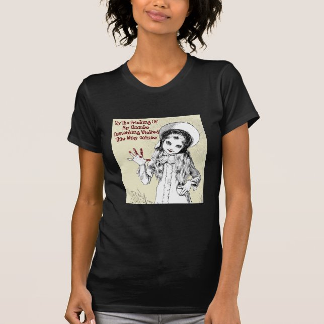 Durch-d-stechen-von-mein-Daumen T-Shirt (Vorderseite)