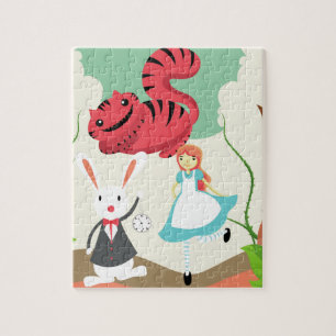 Durch das aussehende Glas Puzzle