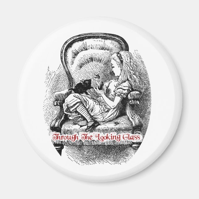 Durch das Blickfeld - Design #2 Magnet (Vorne)