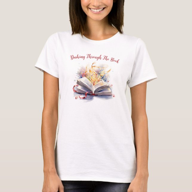 Durch Das Buch Stürmen T-Shirt (Vorderseite)