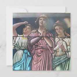 durch das Glasposter