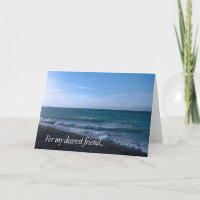 Durch das Meer für Freund - Freundschafts-Gedicht