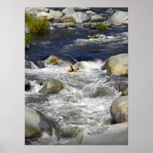 Durch das Riesenboulders-Poster Poster