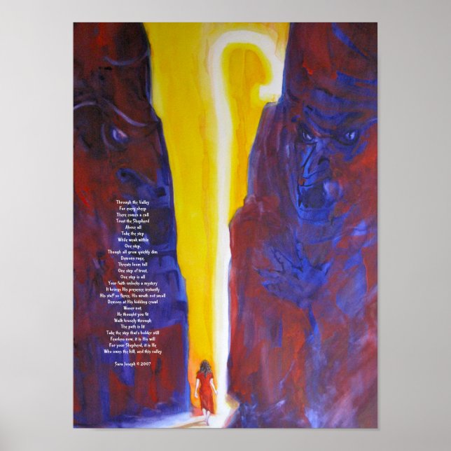 Durch das Tal Poster (Vorne)