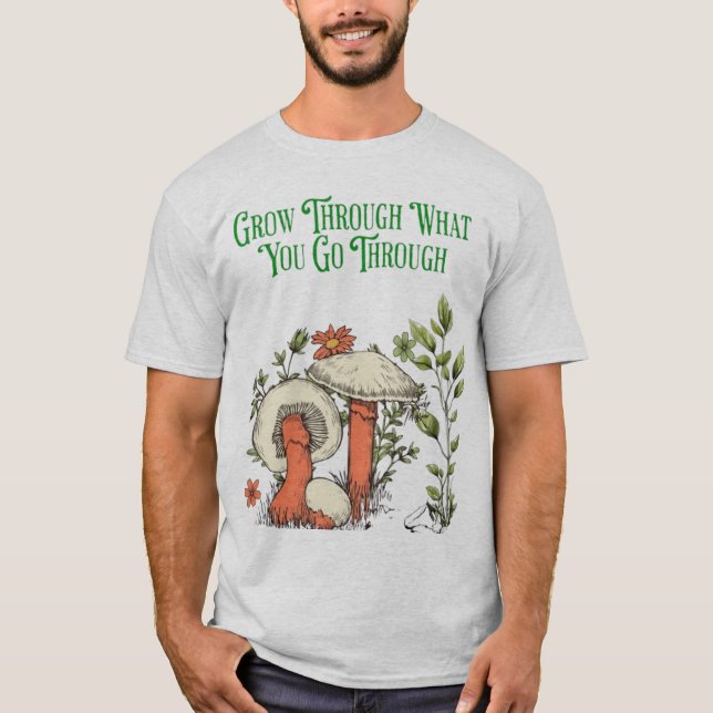 Durch das, was Sie durchmachen - inspirierendes Q T-Shirt (Vorderseite)