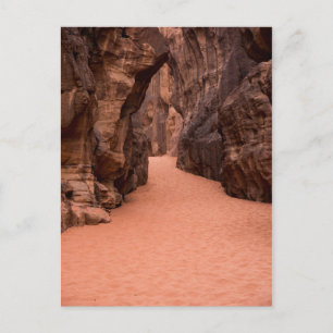Durch den Canyon Postkarte