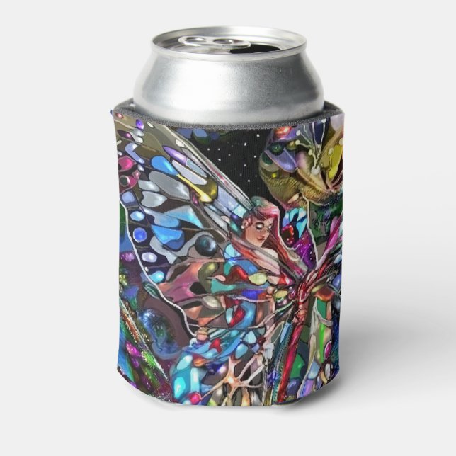 Durch den Flügel eines Schmetterlings Dosenkühler (Kanne Rückseite)