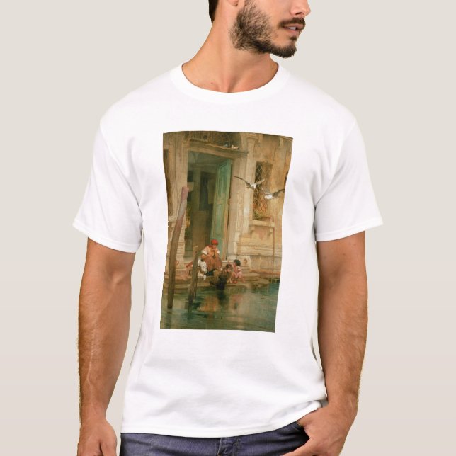 Durch den Kanal Venedig T-Shirt (Vorderseite)