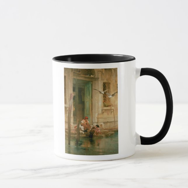 Durch den Kanal Venedig Tasse (Rechts)