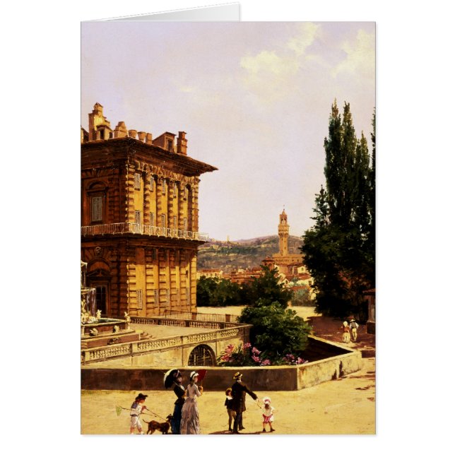 Durch den Pitti Palast Florenz (Vorne)