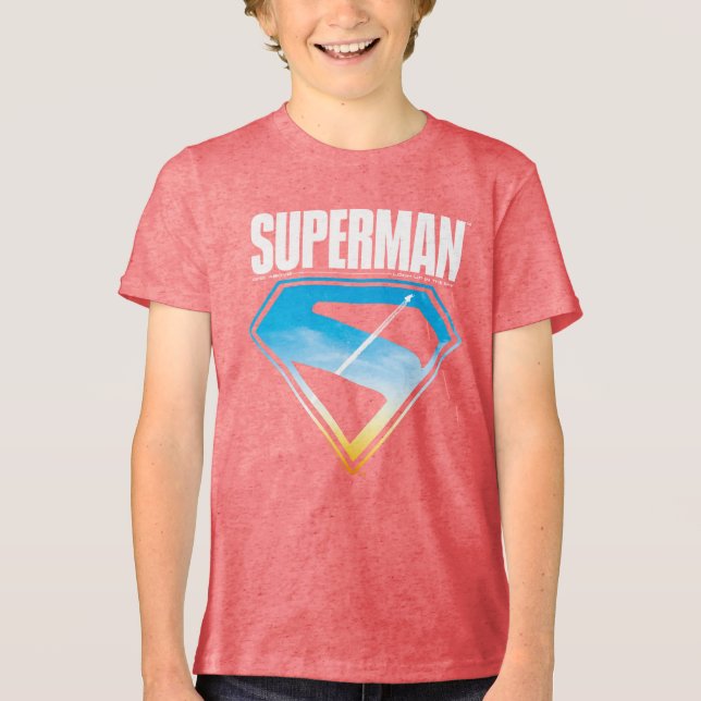 Durch den S-Schild Tri-Blend Shirt (Vorderseite)