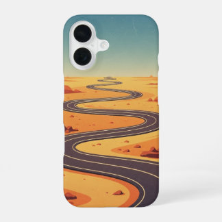Durch den Sand winden iPhone 16 Hülle