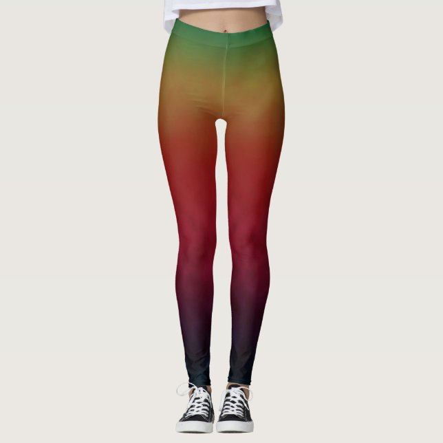 Durch den Schleier brennend Leggings (Vorderseite)