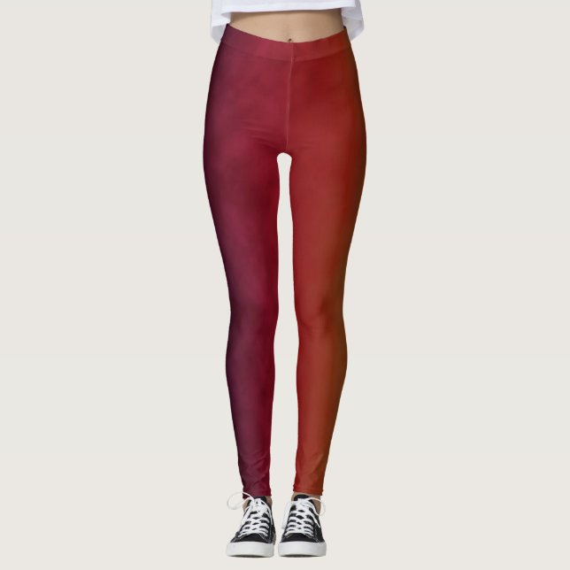 Durch den Schleier brennend Leggings (Vorderseite)