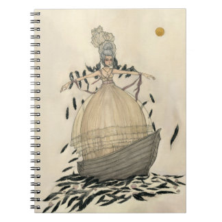 Durch den Schleier - Notizbuch Notizblock