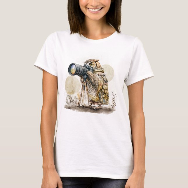 Durch den T - Shirt aus Glas (Vorderseite)