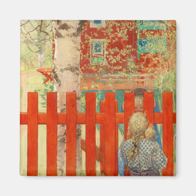 Durch den Zaun Magnet (Vorne)