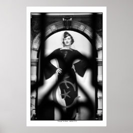 Durch den Zaun - Modemuseum Paris Poster