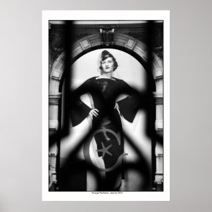 Durch den Zaun - Modemuseum Paris Poster