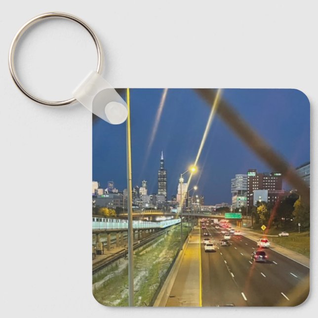 Durch den Zaun Schlüsselanhänger (Vorderseite)