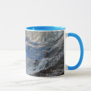 Durch dickes Eis schauen Tasse