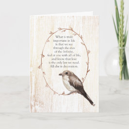 Durch die Augen der unendlichen Inspiration Karte