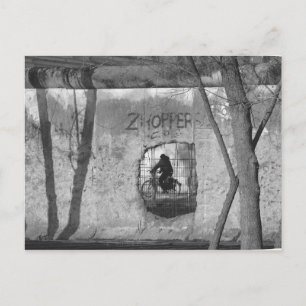 Durch die Berliner Mauer III Postkarte