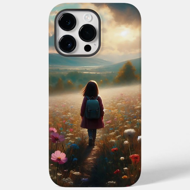 Durch die Blüten - Abenteuerweg Case-Mate iPhone Hülle (Rückseite)