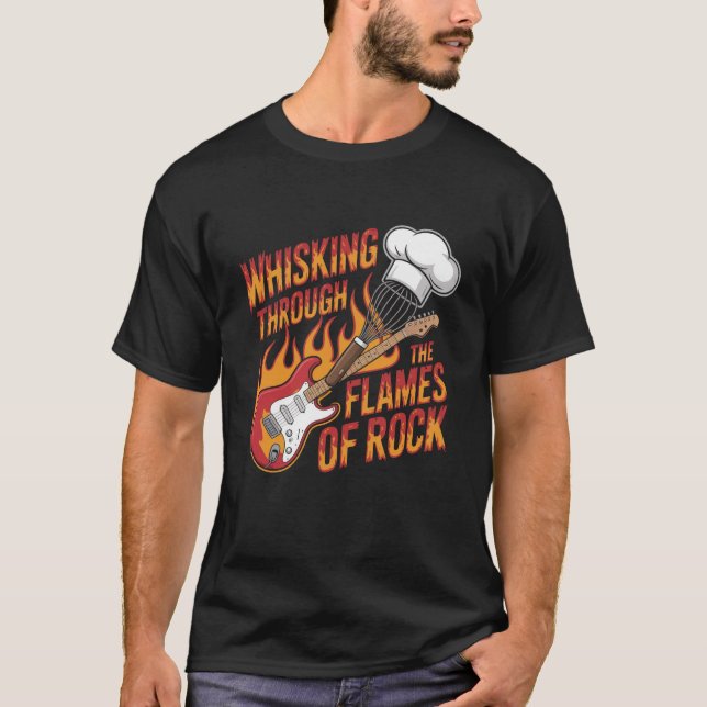 Durch die Flammen des Felsens flüstern T-Shirt (Vorderseite)