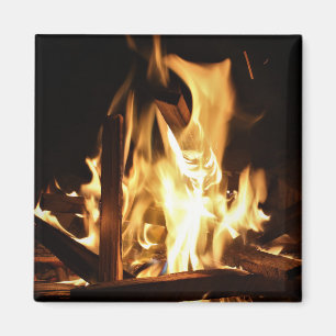 Durch die Flammen Magnet