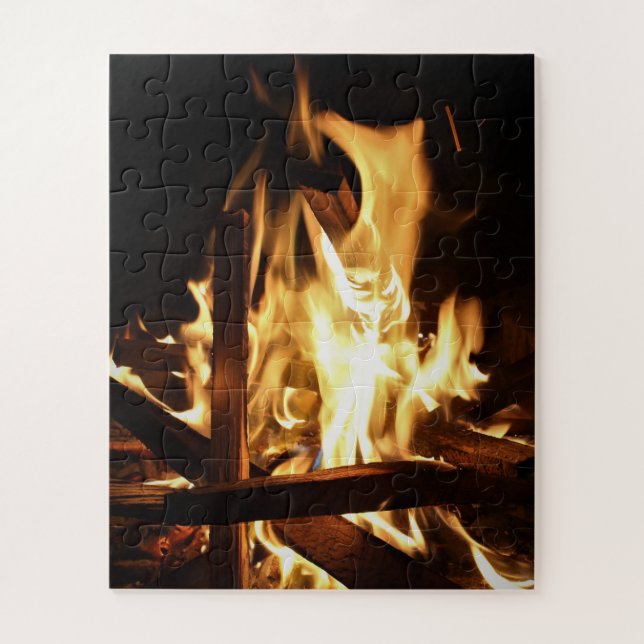 Durch die Flammen Puzzle (Vertikal)