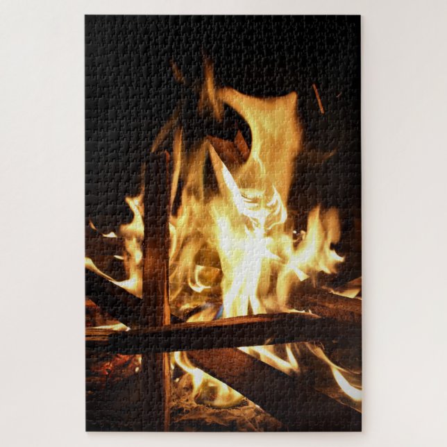 Durch die Flammen Puzzle (Vertikal)