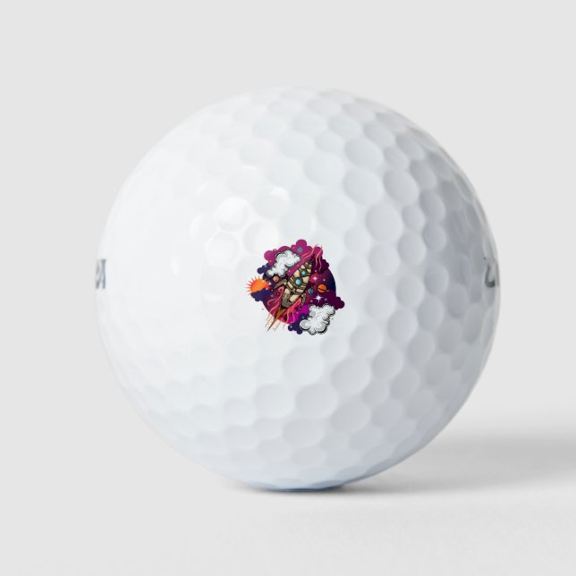 Durch die Galaxie Golfball (Vorderseite)