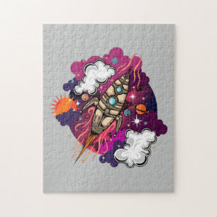 Durch die Galaxie Puzzle