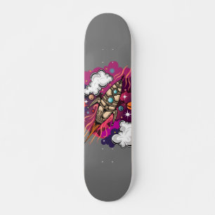 Durch die Galaxie Skateboard