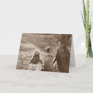 Durch die Hintertür Silent Film Karte