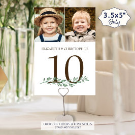 Durch die Jahre Fotos Hochzeit Tischnummer unterze